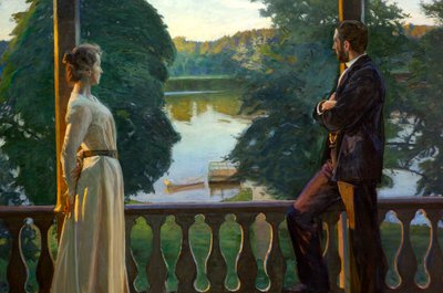 Nordic Summer Evening by Richard Bergh